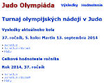 Judo olympic tournament, North region